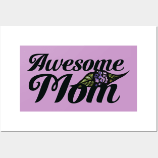 Awesome Mom Posters and Art
